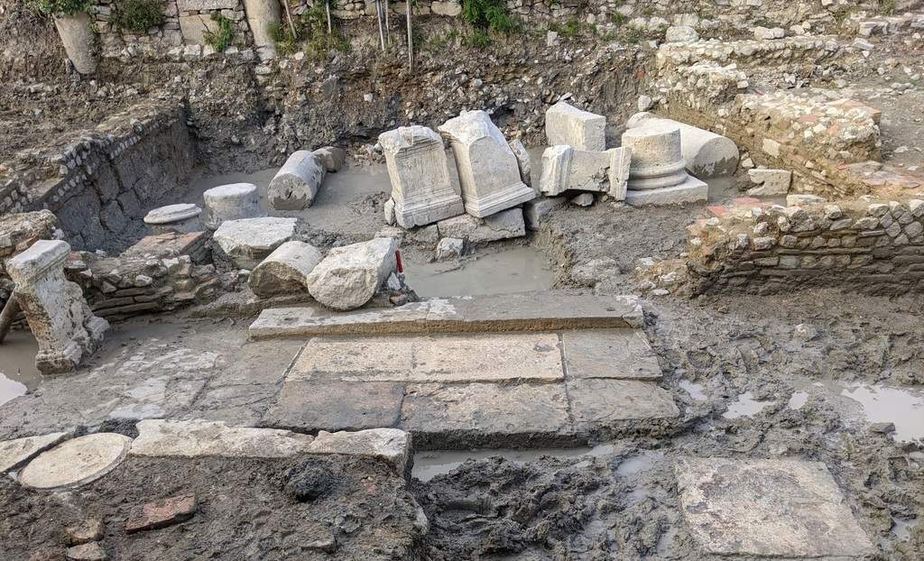 Notable archaeological discovery in Tuscany: a Roman sanctuary resurfaces in San Casciano dei Bagni