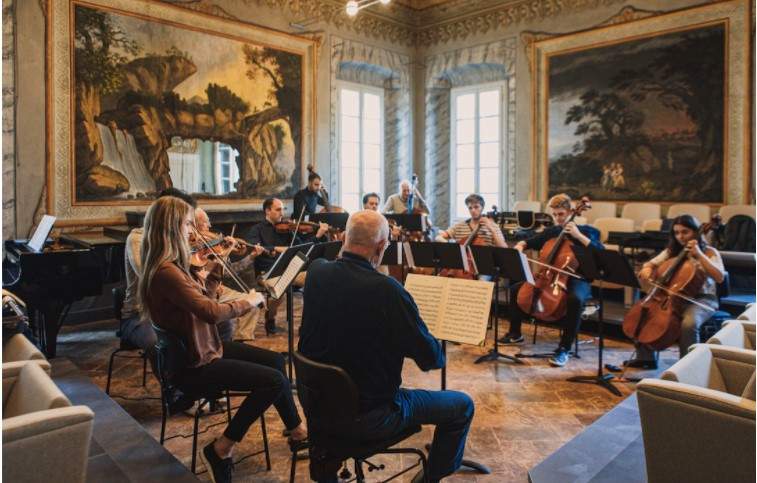 The first international music center dedicated to string instruments opens to the public for the first time 
