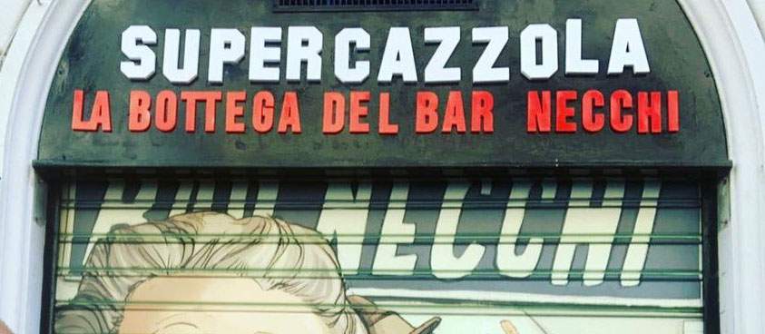 Le premier magasin Supercazzola ouvre ses portes à Florence, sur le thème des Amici Miei.