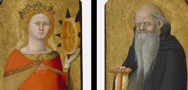 The Louvre acquires two important 14th-century plates by Matteo Giovannetti