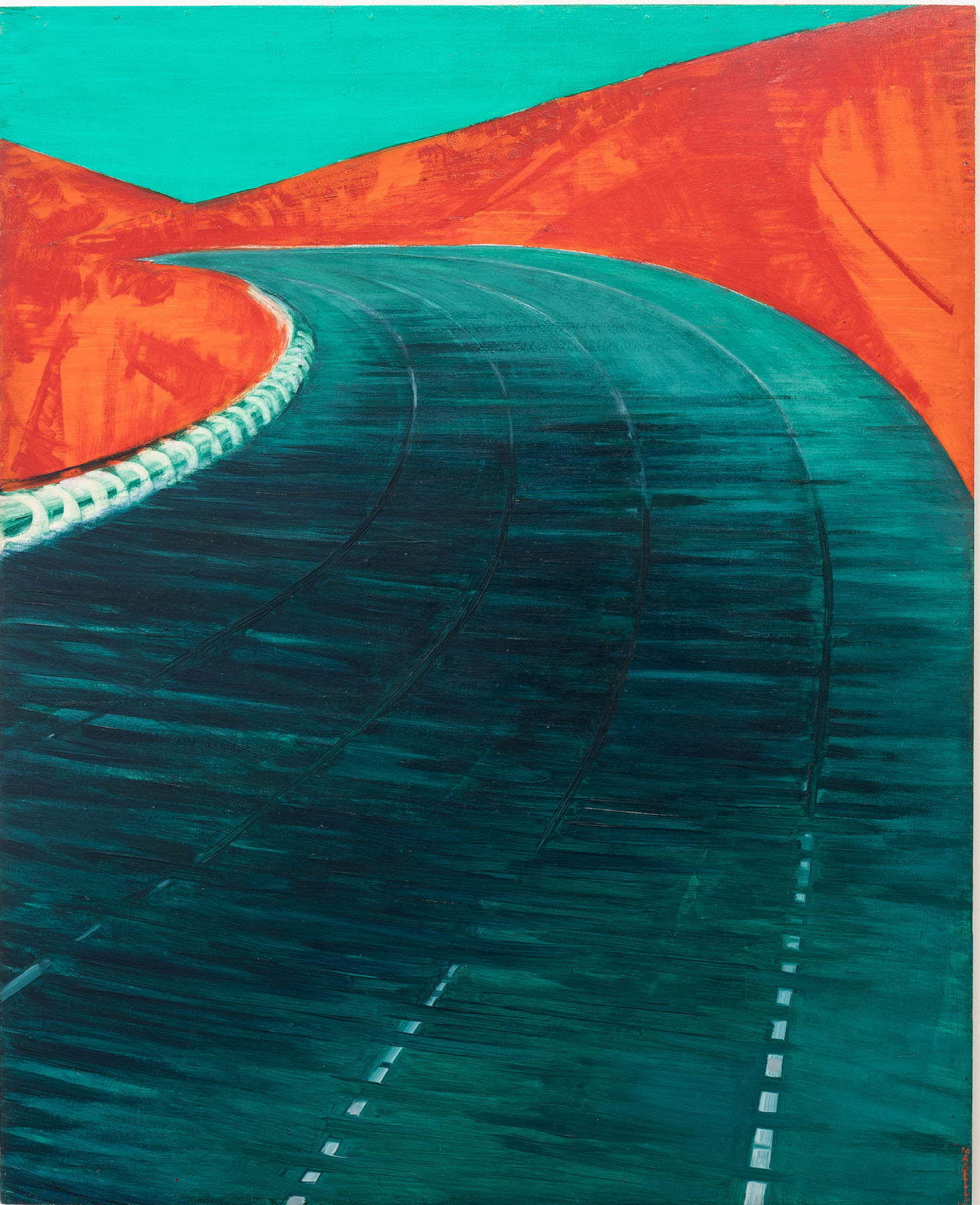 Titina Maselli, Highway (1961; oil on canvas, 123 x 100 cm; Massimo Minini Gallery) Titina Maselli, Highway (1961; oil on canvas, 123 x 100 cm; Massimo Minini Gallery)