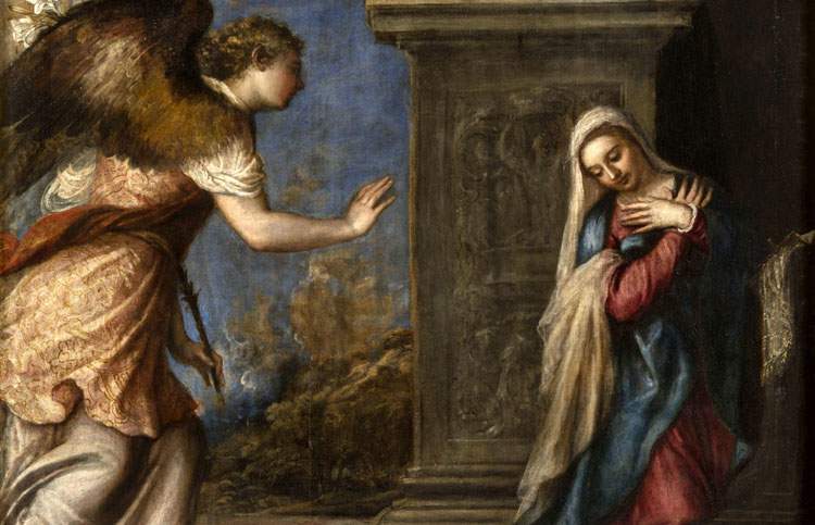 Milan, a Christmas gift arrives from Naples: Titian's Annunciation 