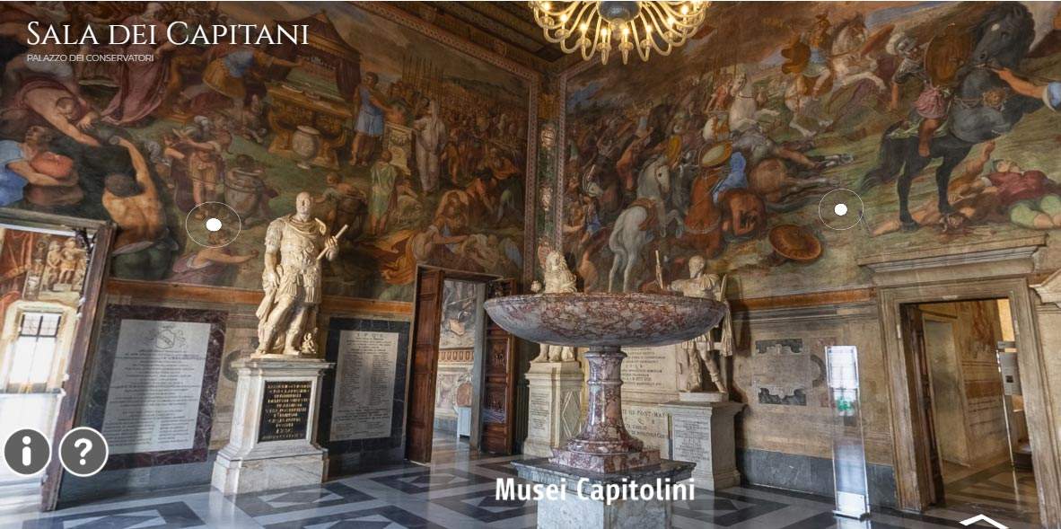 Roma, ecco i tour virtuali dei Musei Civici