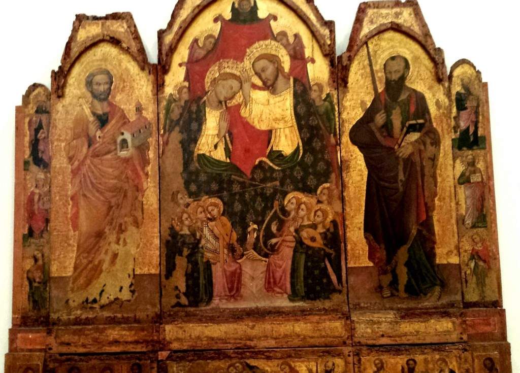 Palermo, 15th century triptych from Palazzo Abatellis restored live streamed