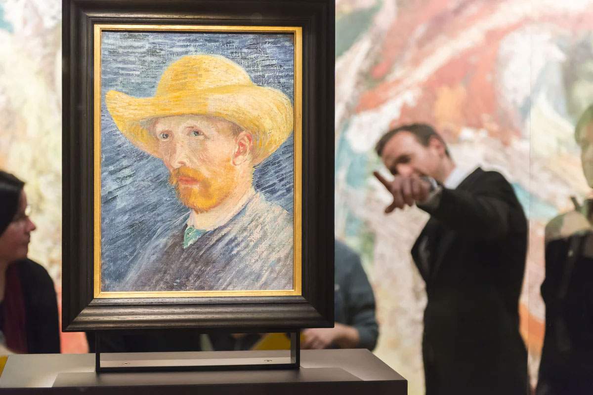 The Van Gogh Museum in Amsterdam, a museum entirely dedicated to the work of Vincent van Gogh