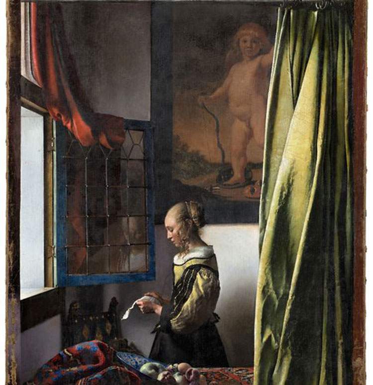 Dresde expose le Vermeer restauré qui a révélé pour la première fois le Cupidon caché