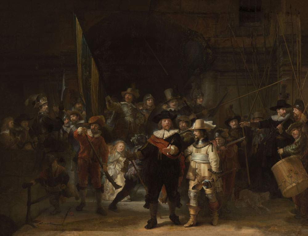 Reconstruction of the Night Watch completed: this is what Rembrandt's original version looked like