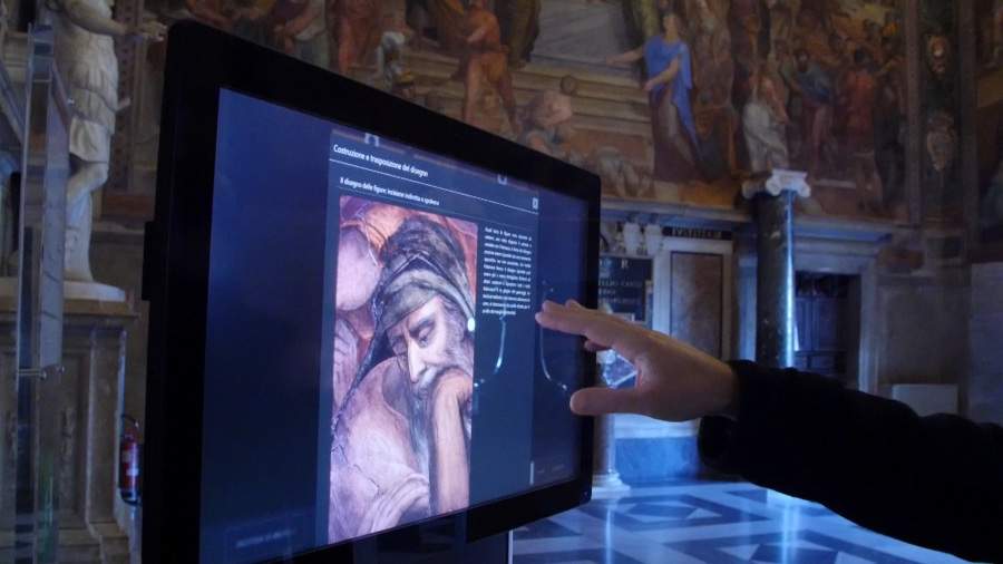 Capitoline Museums launch Visea, new multimedia tool that tells the story of the art of fresco painting