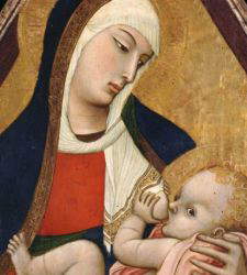 "Das schönste Tafelbild von Ambrogio Lorenzetti, das es gibt": die Milchmadonna in Siena