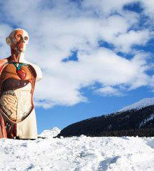 If contemporary art is to be, let it be powerful and jaw-dropping. On Damien Hirst in St. Moritz.