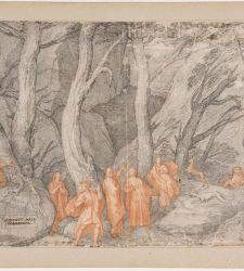 Die Uffizien eröffnen eine virtuelle Ausstellung über Dante mit Zeichnungen aus der Commedia von Federico Zuccari