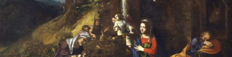 The Brera Nativity. A thoughtful painting by Correggio