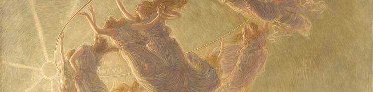 A hymn to light: Gaetano Previati's "Dance of the Hours," between music and poetry