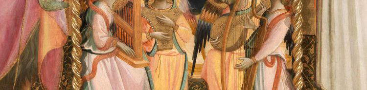 Giovanni dal Ponte, anges musiciens et all&eacute;gories musicales 