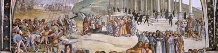 Luca Signorelli, die Fresken in der Kapelle von San Brizio im Dom von Orvieto