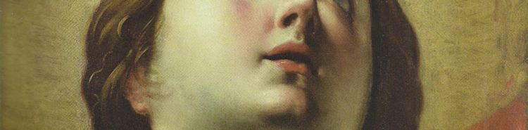 Orazio Riminaldi's study for the Assumption, one of the most beautiful faces of the seventeenth century