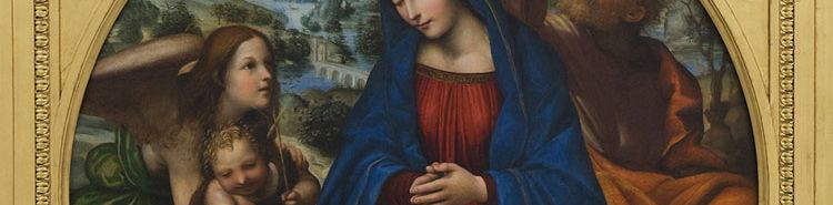 Sodomas einziges Werk in seiner Heimatstadt: die Heilige Familie in Vercelli