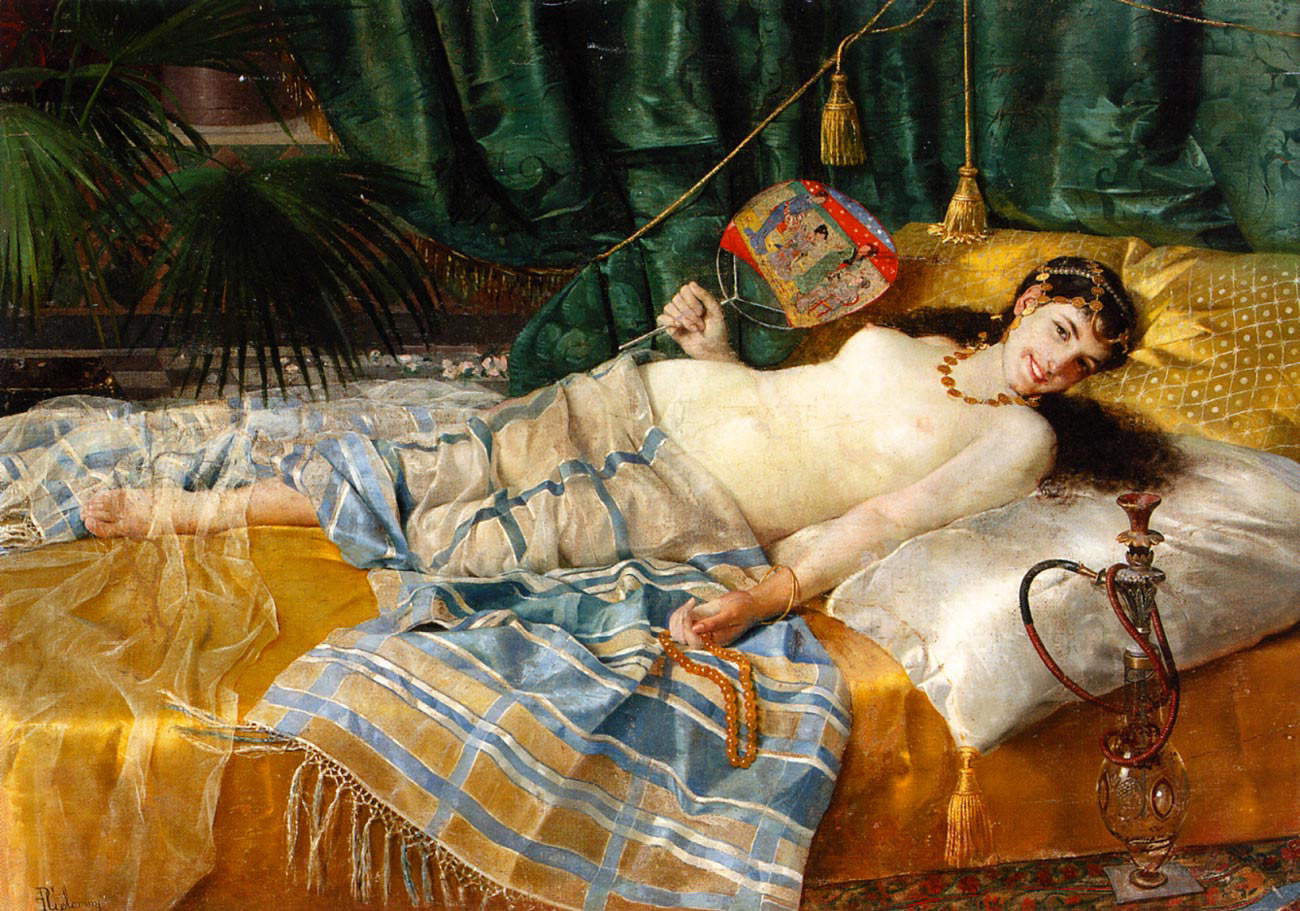 The Imagined Orient. Eros in nineteenth-century Italian painting.