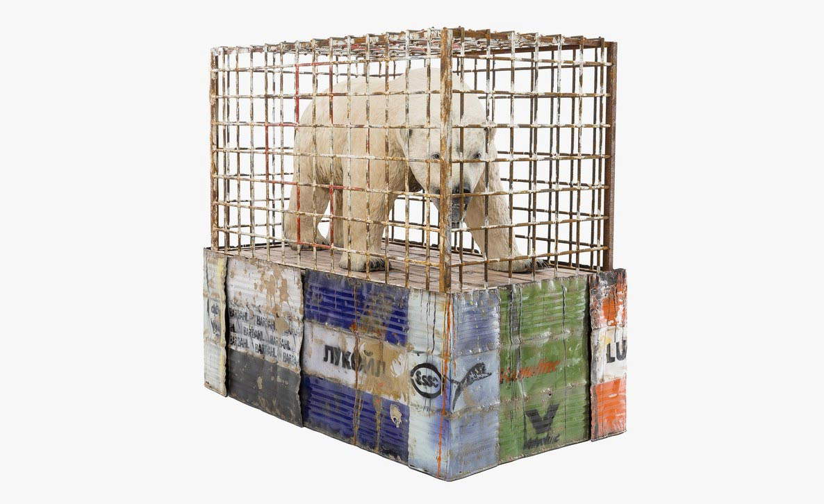 Bertozzi & Casoni, Oso polar (2016; cerámica policromada, 196 x 222 x 116 cm; Sassuolo, Museo Bertozzi & Casoni)
 Bertozzi & Casoni, Oso polar (2016; cerámica policromada, 196 x 222 x 116 cm; Sassuolo, Museo Bertozzi & Casoni)