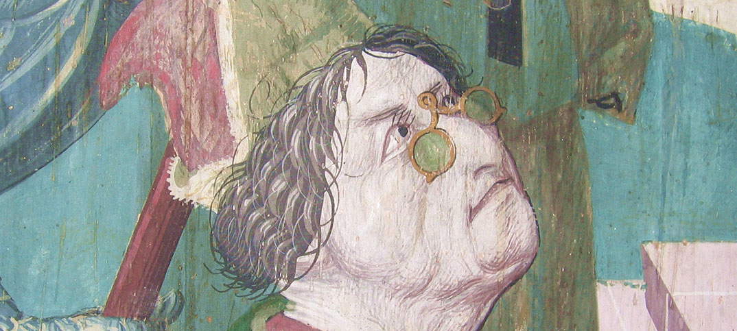Conrad Weider, Ecce Homo, Detail (1485-1490; Tempera auf Tafel; Bozen, Alte Pfarrkirche Gries) Conrad Weider, Ecce Homo, Detail (1485-1490; Tempera auf Tafel; Bozen, Alte Pfarrkirche Gries)