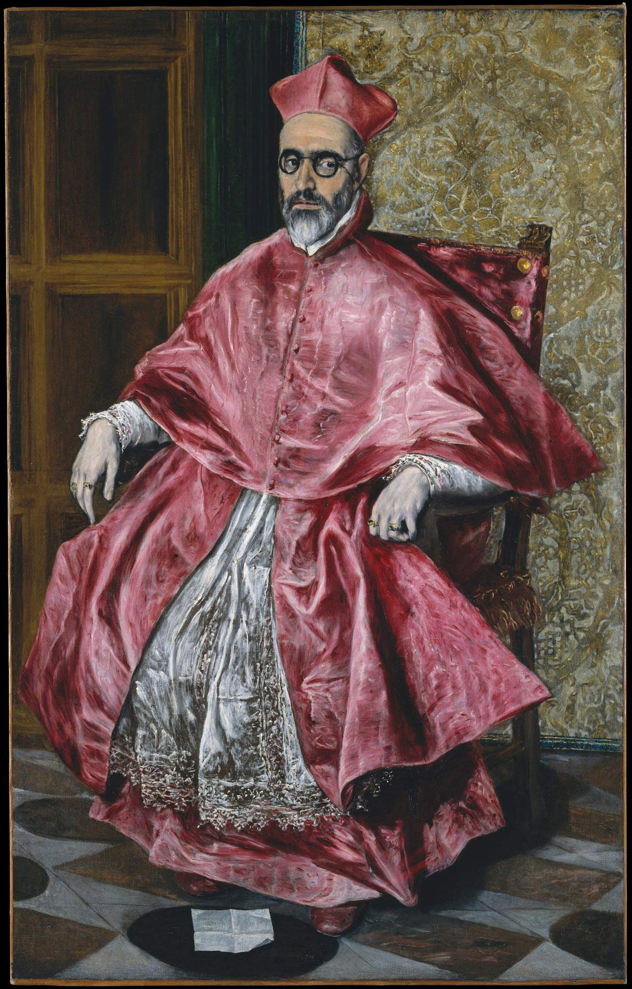 El Greco, Porträt von Fernando Niño de Guevara (1600; Öl auf Leinwand, 194 x 130 cm; New York, Metropolitan Museum) El Greco, Porträt von Fernando Niño de Guevara (1600; Öl auf Leinwand, 194 x 130 cm; New York, Metropolitan Museum)