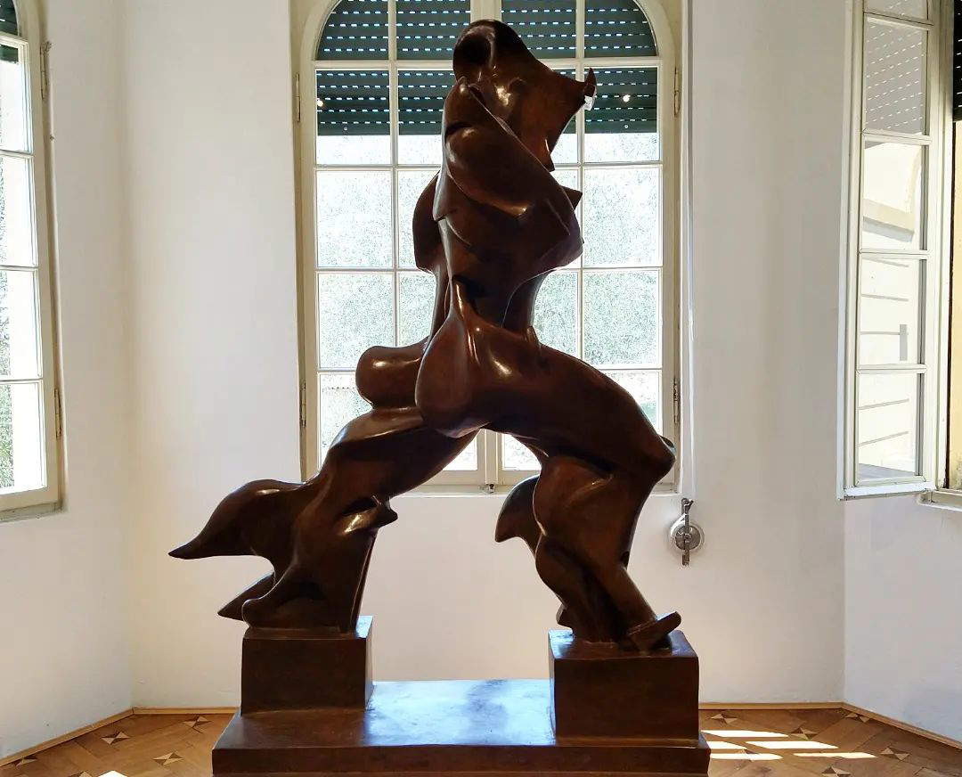 Allestimenti della mostra Anselmo Bucci. Ritorno al Vittoriale Allestimenti della mostra Anselmo Bucci. Ritorno al Vittoriale