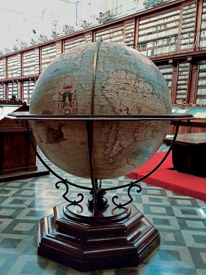 Der Globus von Silvestro Amanzio Moroncelli Der Globus von Silvestro Amanzio Moroncelli