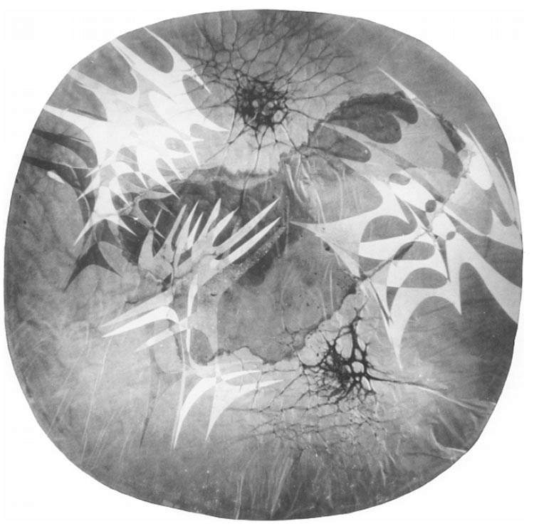 Albert Friscia, Sundance (1980; Kinetichrom, 58,4 x 58,4 x 12,7 cm)