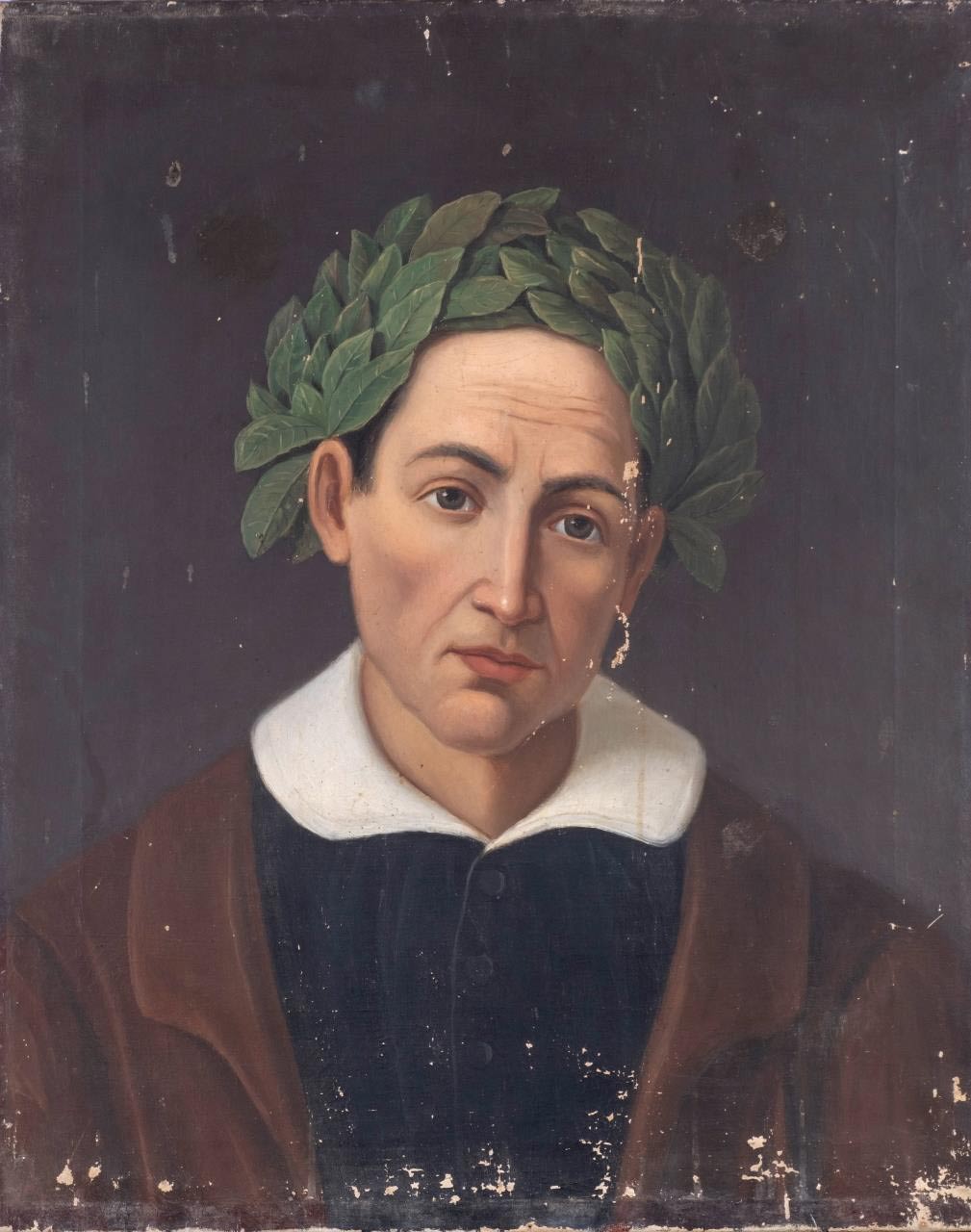 Raffaele Maccagnani, Ritratto di Ascanio Grandi (olio su tela, 57 x 45 cm; Lecce, Museo Sigismondo Castromediano) Raffaele Maccagnani, Ritratto di Ascanio Grandi (olio su tela, 57 x 45 cm; Lecce, Museo Sigismondo Castromediano)