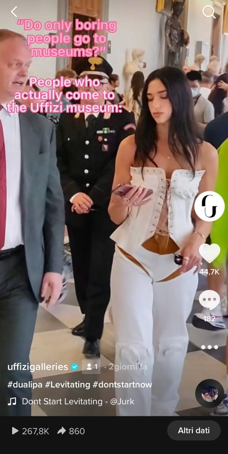 Uffizien auf Tiktok