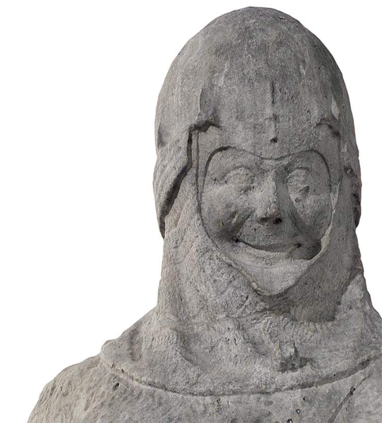 La statua di Cangrande della Scala La statua di Cangrande della Scala