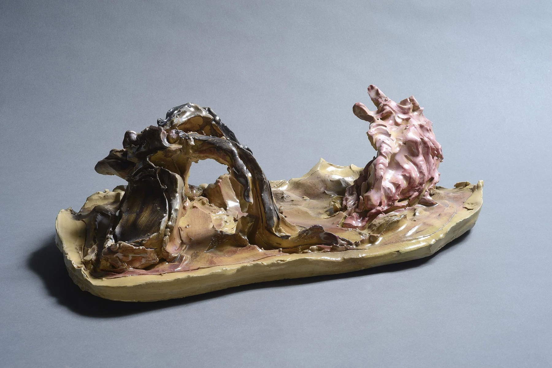 Lucio Fontana, Polpo e conchiglia (1939; ceramica smatata, 44 x 25 x 16 cm) Lucio Fontana, Polpo e conchiglia (1939; ceramica smatata, 44 x 25 x 16 cm)