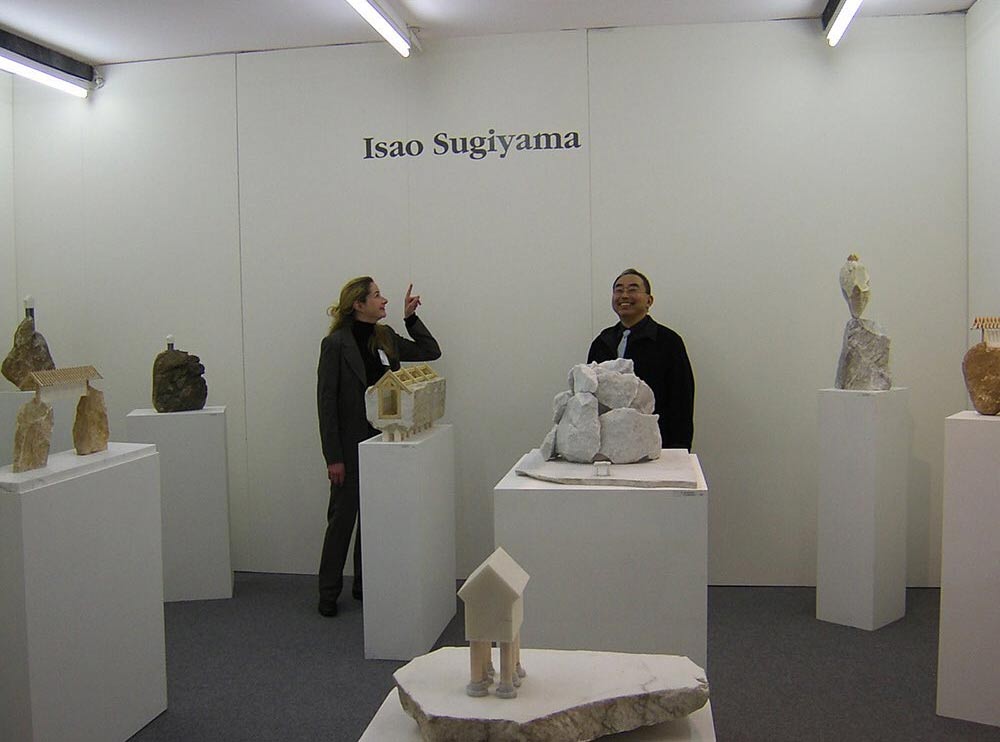 Isao Sugiyama auf der Art Brussels 2006 mit der Galerie Claude Bernard Isao Sugiyama auf der Art Brussels 2006 mit der Galerie Claude Bernard