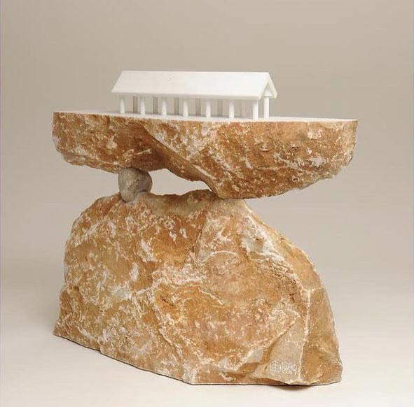 Isao Sugiyama, Heiligtum Nr. 412 (Privatsammlung) Isao Sugiyama, Heiligtum Nr. 412 (Privatsammlung)