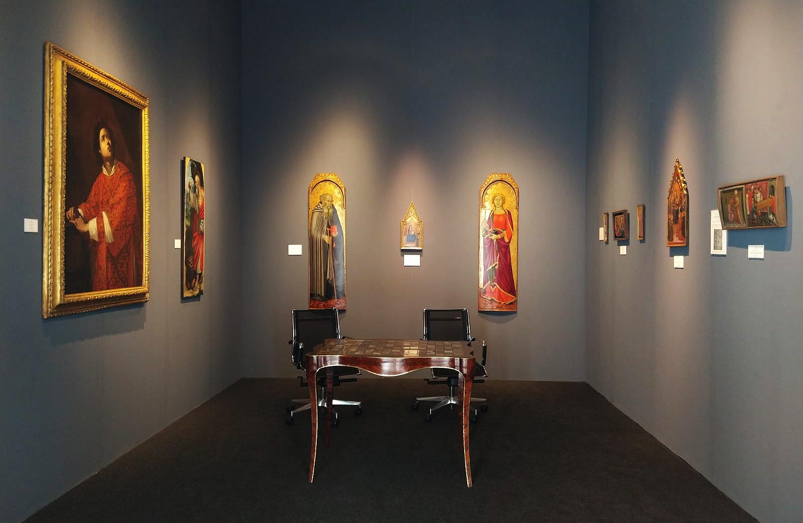 Lo stand di Galerie G. Sarti