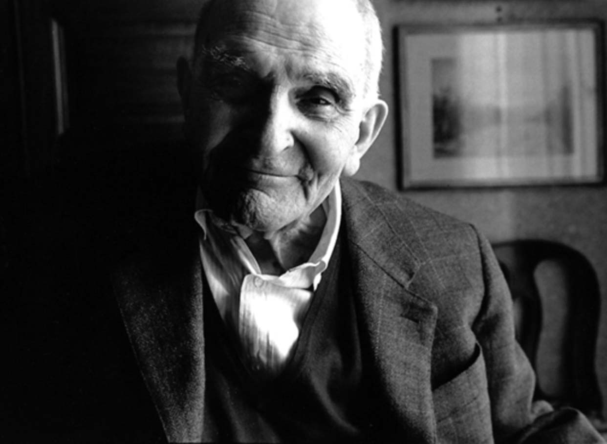 Attilio Bertolucci negli anni Novanta Attilio Bertolucci negli anni Novanta