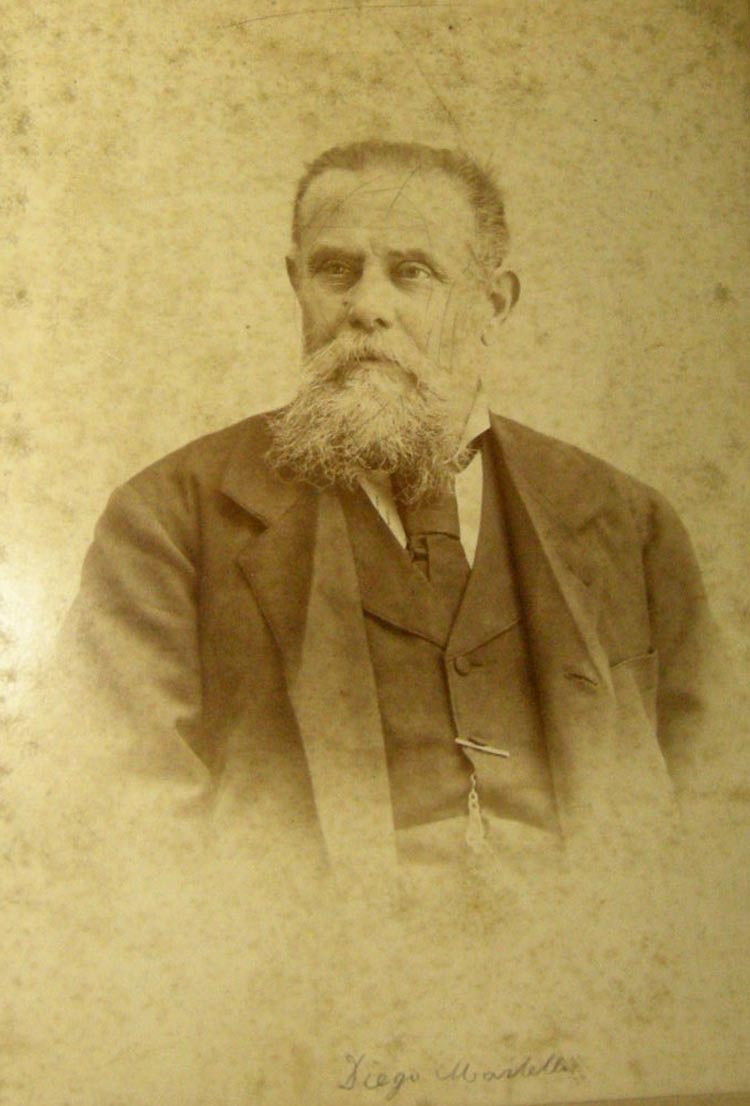 Fotografie von Diego Martelli, aufbewahrt in der Bibliothek der Marucelliana Fotografie von Diego Martelli, aufbewahrt in der Bibliothek der Marucelliana