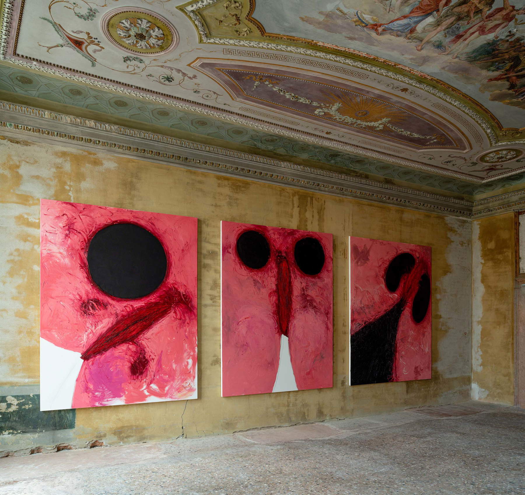 Veduta della mostra Anish Kapoor, Palazzo Manfrin, Venezia, foto di Attilio Maranzano Veduta della mostra Anish Kapoor, Palazzo Manfrin, Venezia, foto di Attilio Maranzano