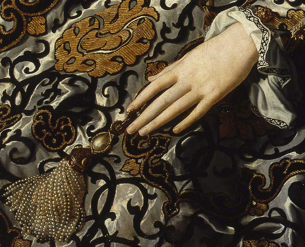 Dettaglio della mano Dettaglio della mano