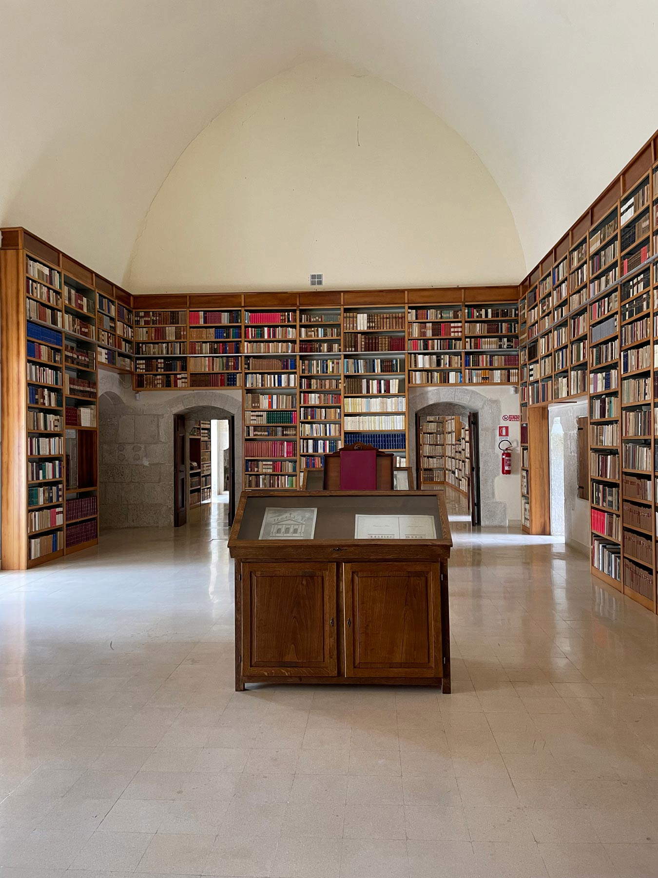 Die Bibliothek der Kartause von Trisulti