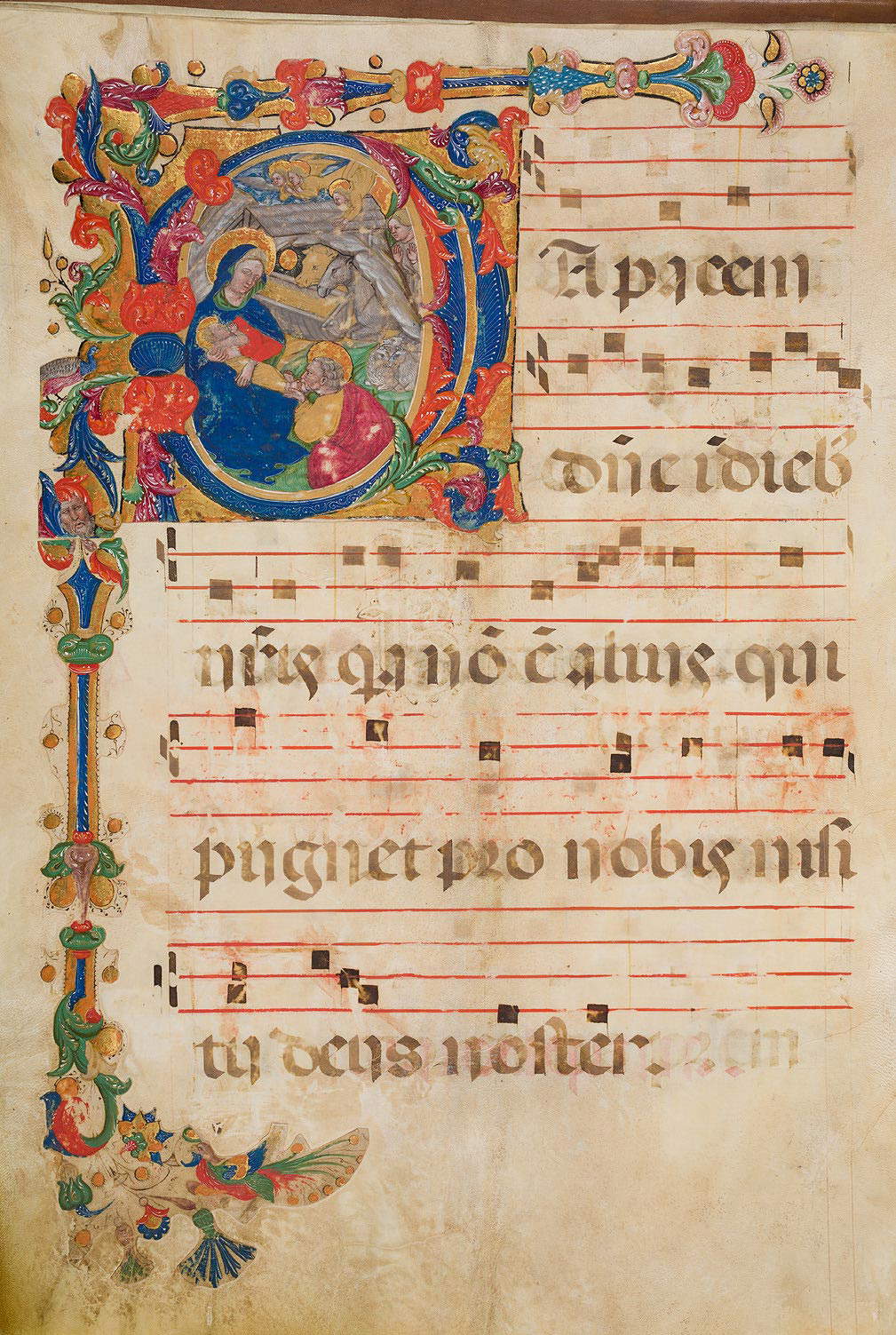 Seite des Chors 1 von St. Justine