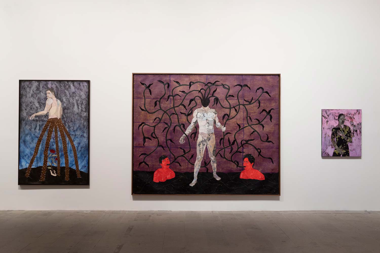Œuvres de Felipe Baeza à la Biennale de Venise. Photo de Roberto Marossi Œuvres de Felipe Baeza à la Biennale de Venise. Photo de Roberto Marossi