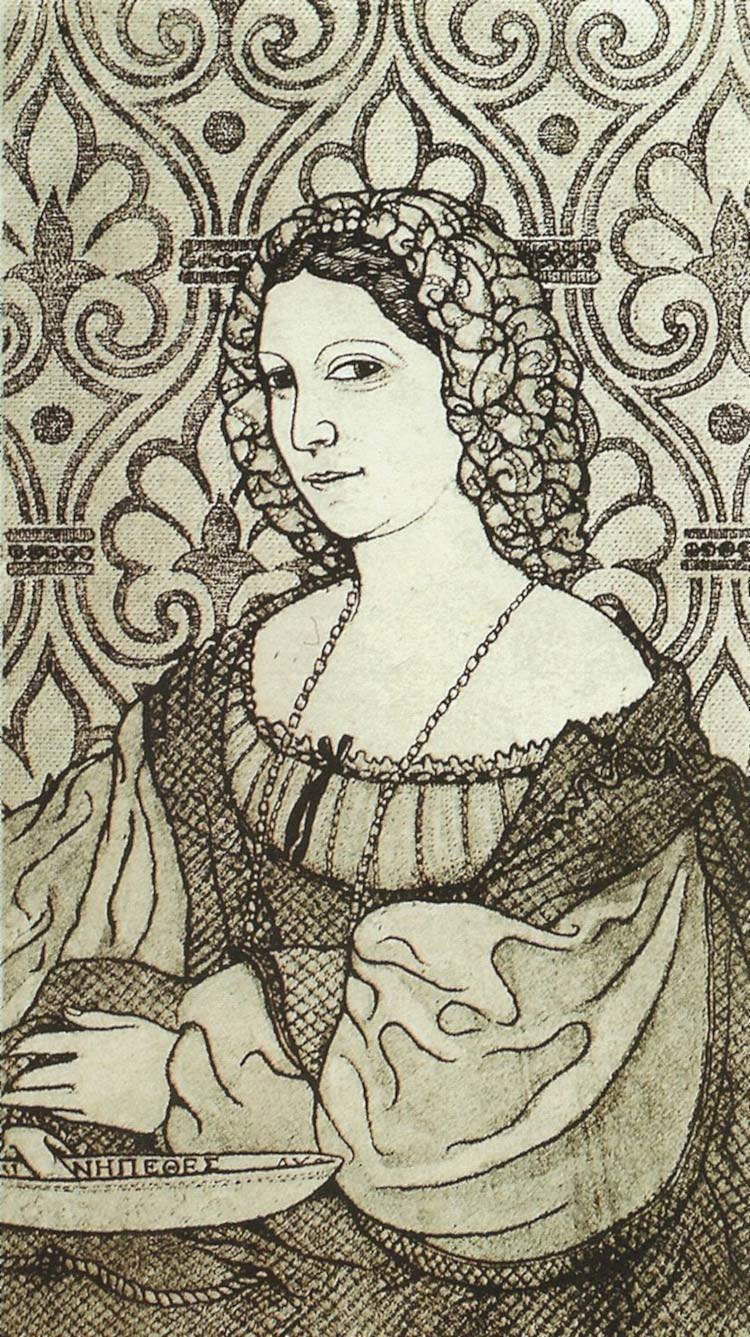 Tiziana Talamini, Nepenthes (2022 ; eau-forte, vernis mou, gravure sur bois, deux planches, trois barres, 500 x 350 mm).