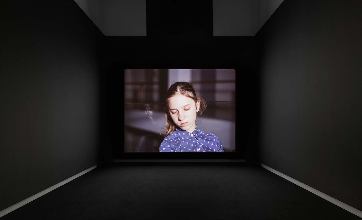 Diego Marcon, Monelle (2018). Vue d'installation à la Quadriennale de Rome 2020, photo DSL Studio.