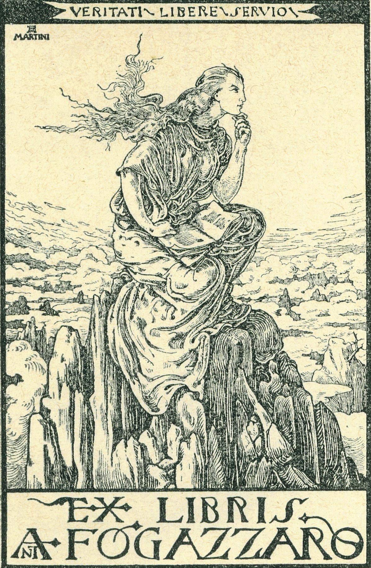 Les ex libris d'Antonio Fogazzaro Les ex libris d'Antonio Fogazzaro