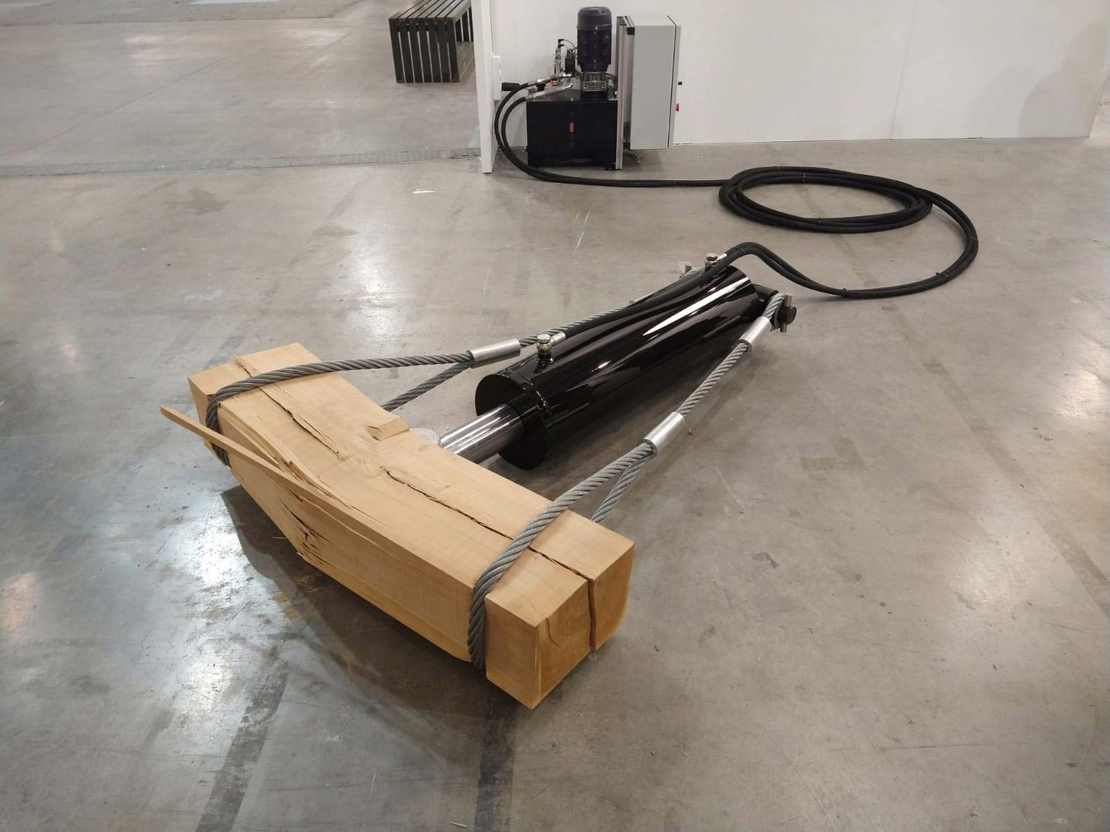 L'opera di Arcangelo Sassolino allo stand di Repetto