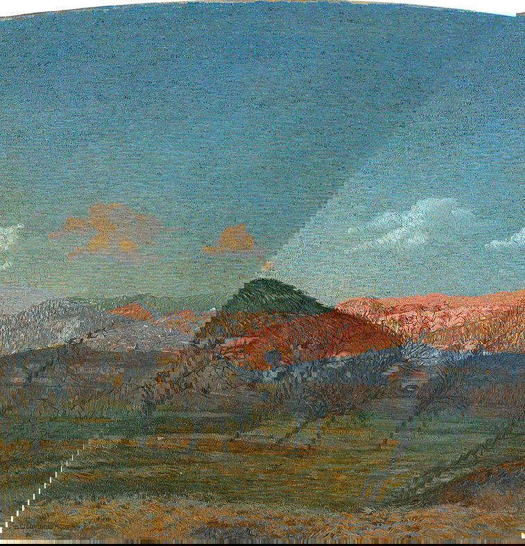 Leonardo Dudreville, Mañana en los Apeninos (1908; óleo sobre lienzo, 78 x 80 cm; Roma, Galleria Nazionale d'Arte Moderna e Contemporanea) Leonardo Dudreville, Mañana en los Apeninos (1908; óleo sobre lienzo, 78 x 80 cm; Roma, Galleria Nazionale d'Arte Moderna e Contemporanea)