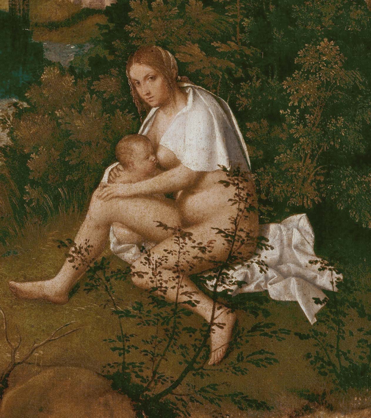 La donna con il bambino La donna con il bambino