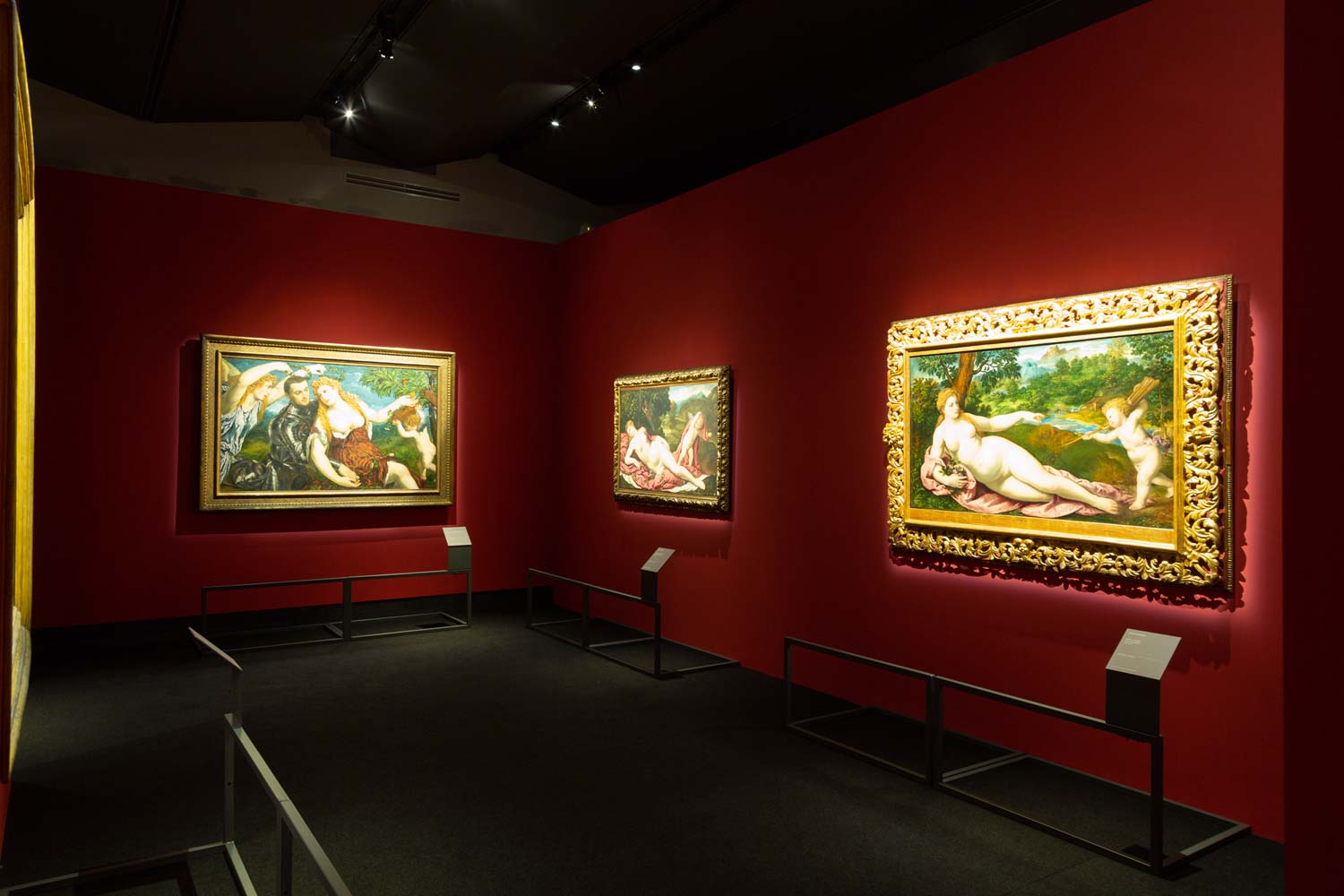 Allestimenti della mostra Paris Bordon. Pittore divino. Foto di Luca Zanon