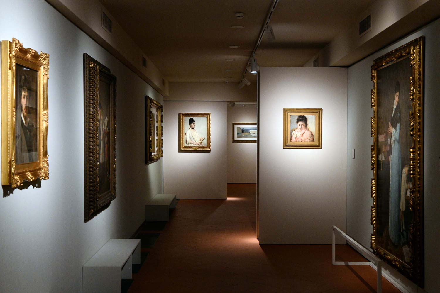 Allestimenti della mostra I Macchiaioli Allestimenti della mostra I Macchiaioli